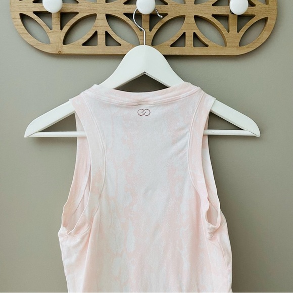 CALIA by Carrie Underwood Snake Skin Tank Top Pink Sz Small - Picture 8 of 9